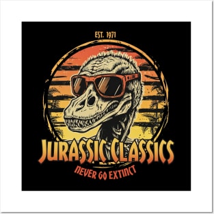 Dad Father: Jurassic Classics Never Go Extinct 71 Posters and Art